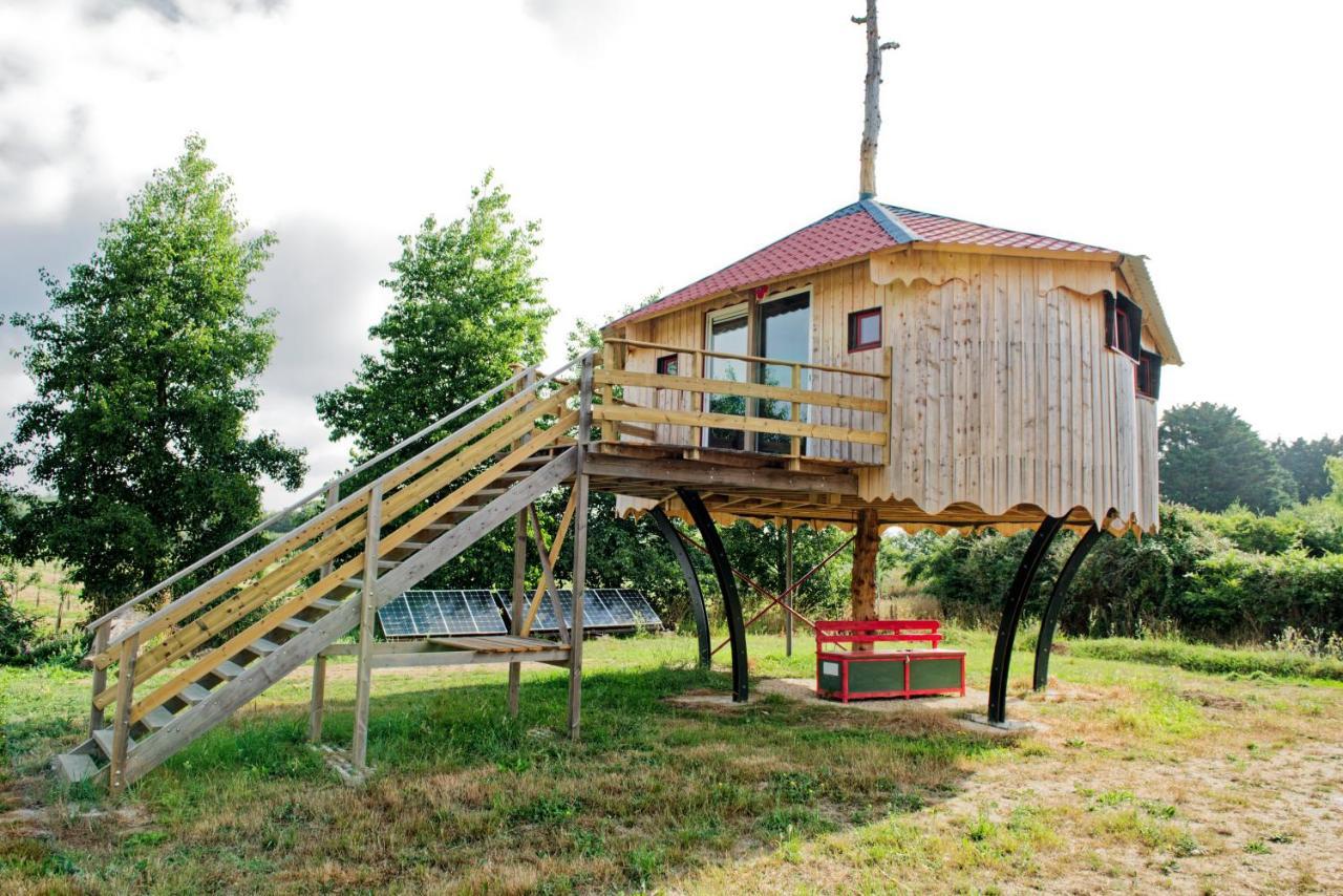 Yourte Roulotte Et Gite De La Laita Clohars-Carnoet Exterior photo